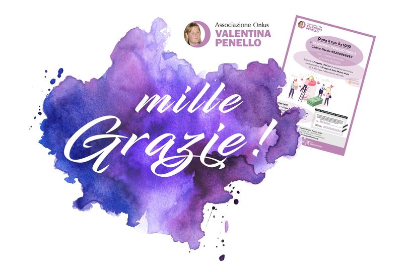 5 x mille 2021 Valentina Penello Onlus
