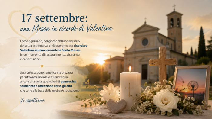 Messa in ricordo di Valentina Penello